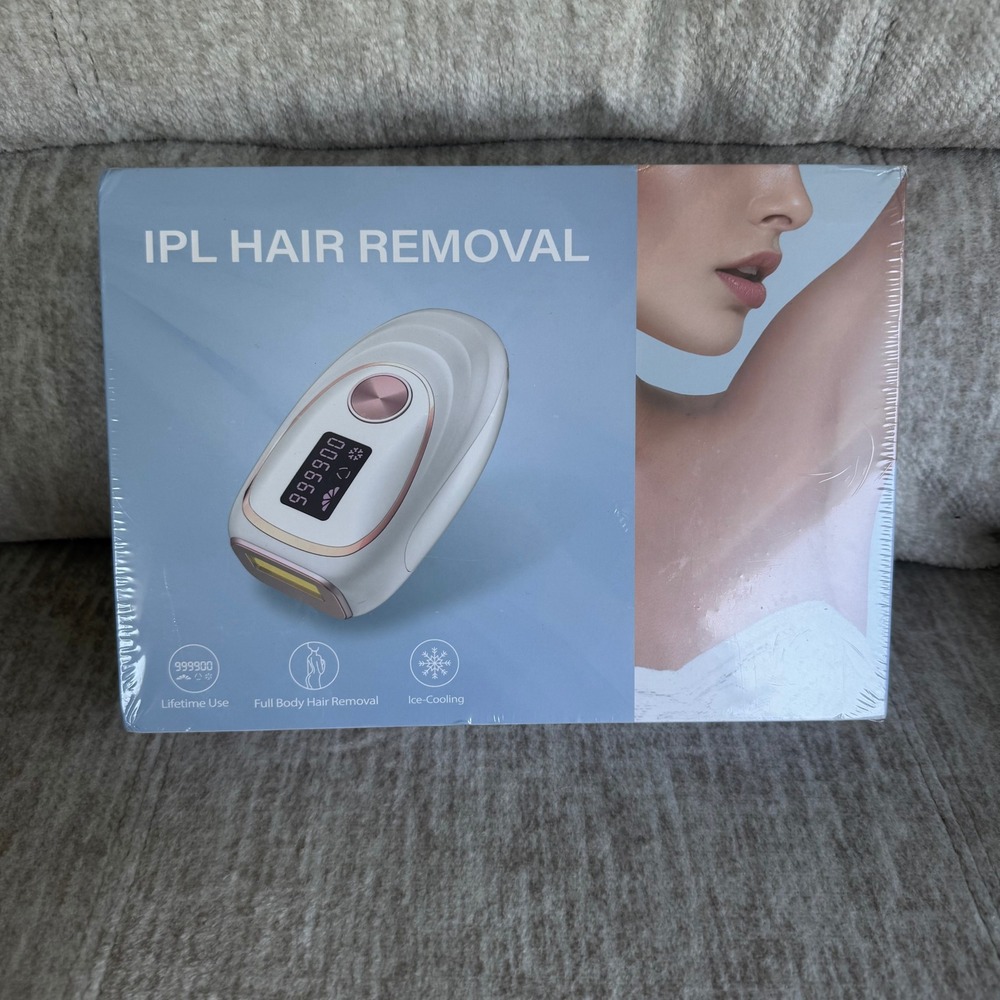 IPL Hair Removal Device Ice-Cooling 999900 Flashes Full Body Permanent